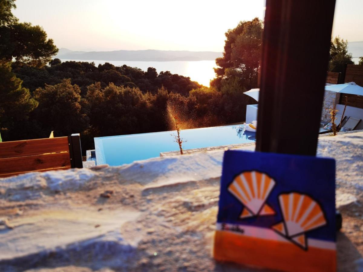 Allure Luxury Villas 3&4 Serenity Retreat Moni Evaggelistrias Esterno foto