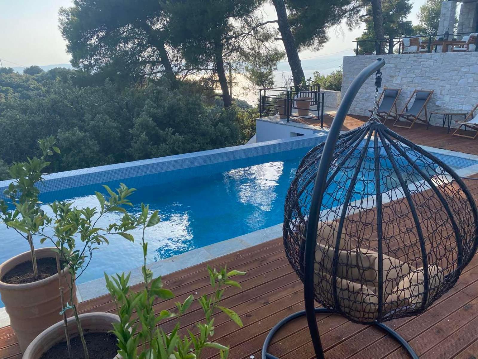Allure Luxury Villas 3&4 Serenity Retreat Moni Evaggelistrias Esterno foto