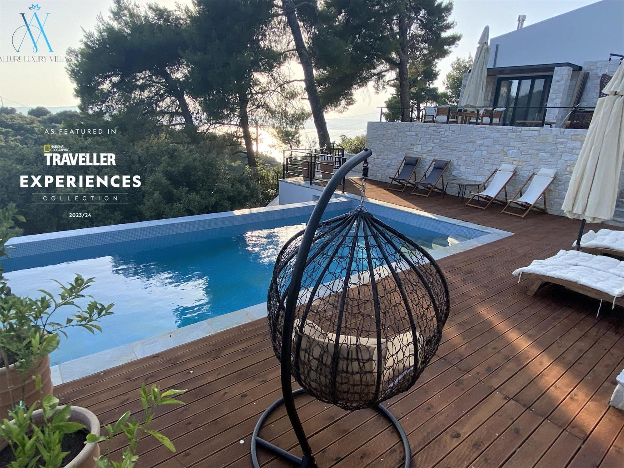 Allure Luxury Villas 3&4 Serenity Retreat Moni Evaggelistrias Esterno foto