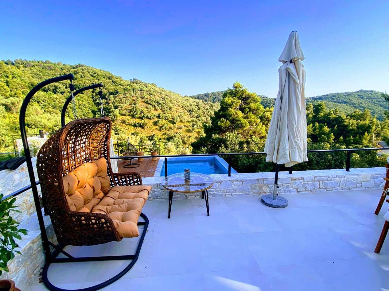 Allure Luxury Villas 3&4 Serenity Retreat Moni Evaggelistrias Esterno foto