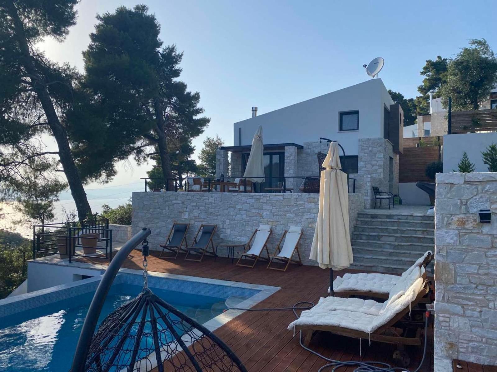 Allure Luxury Villas 3&4 Serenity Retreat Moni Evaggelistrias Esterno foto