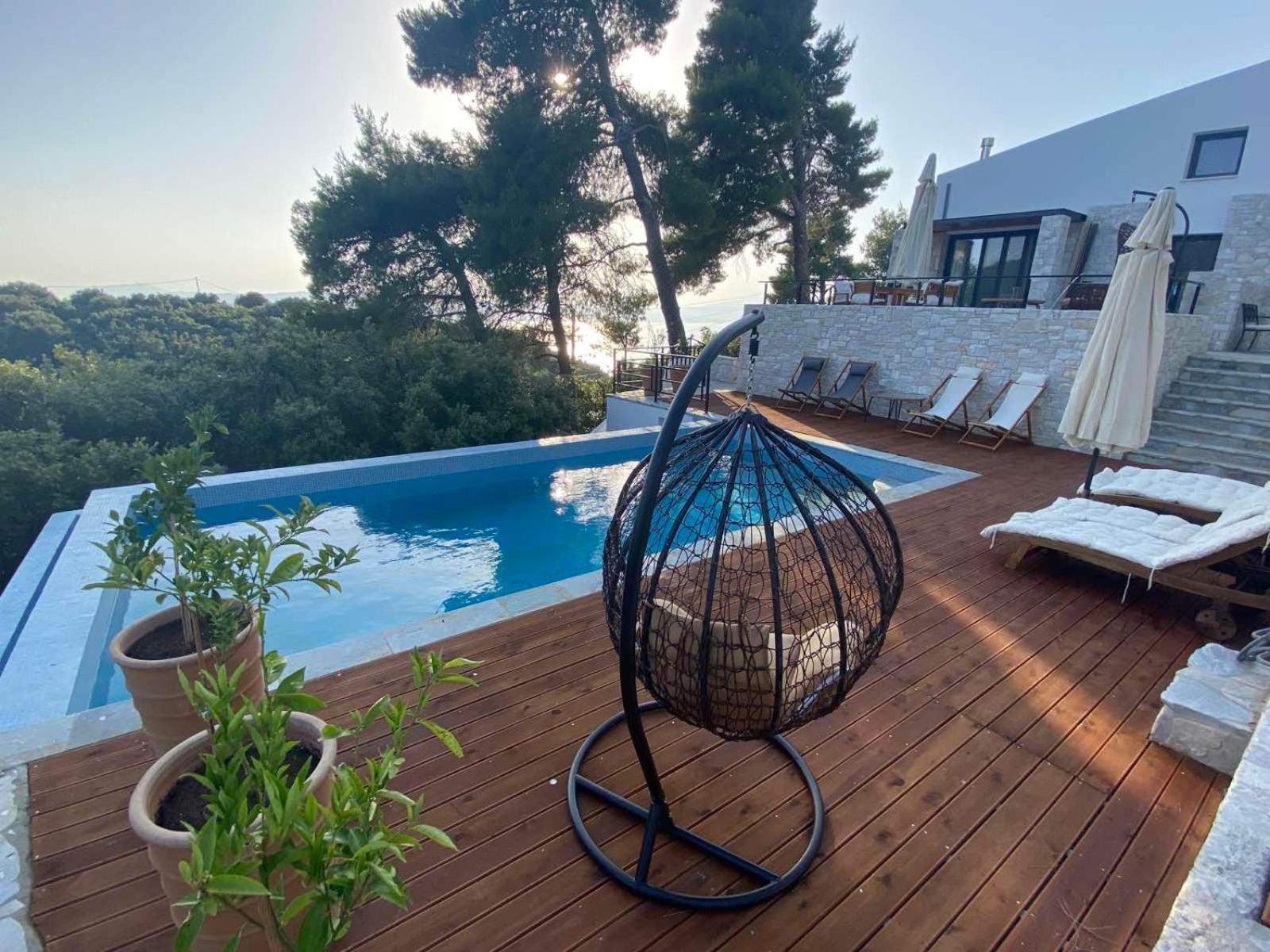 Allure Luxury Villas 3&4 Serenity Retreat Moni Evaggelistrias Esterno foto