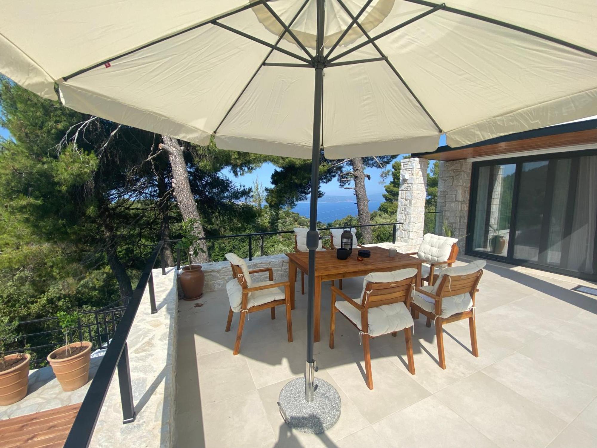 Allure Luxury Villas 3&4 Serenity Retreat Moni Evaggelistrias Esterno foto