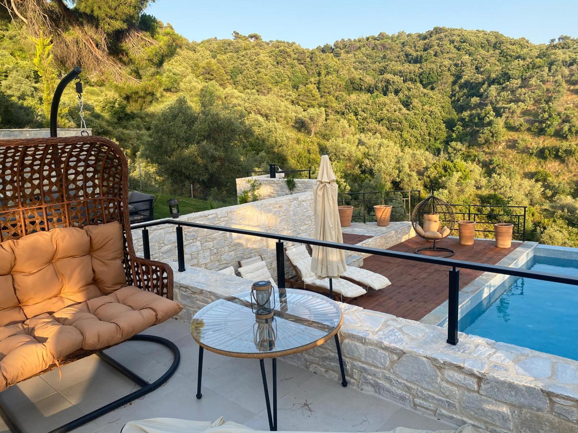 Allure Luxury Villas 3&4 Serenity Retreat Moni Evaggelistrias Esterno foto