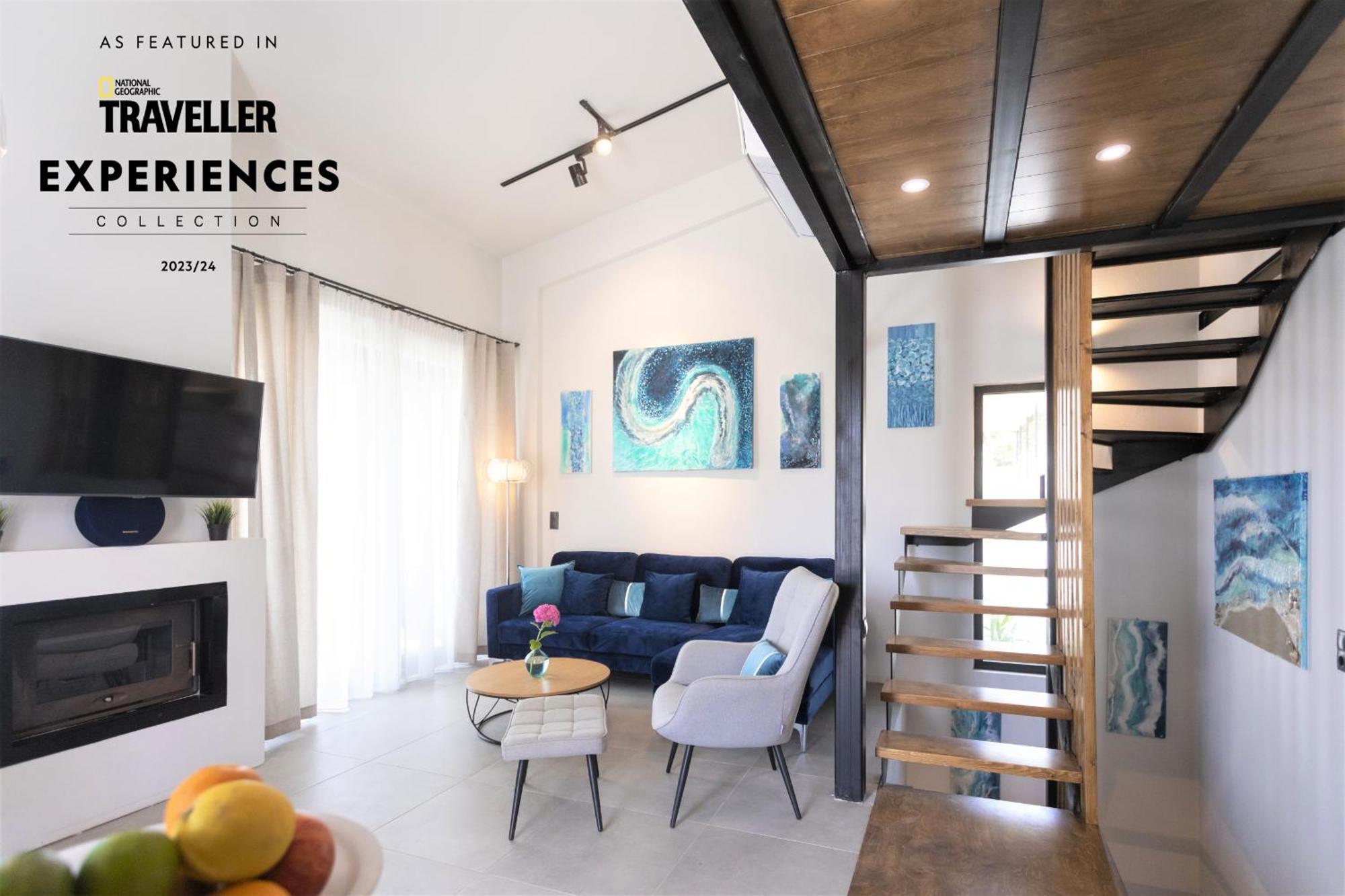Allure Luxury Villas 3&4 Serenity Retreat Moni Evaggelistrias Esterno foto